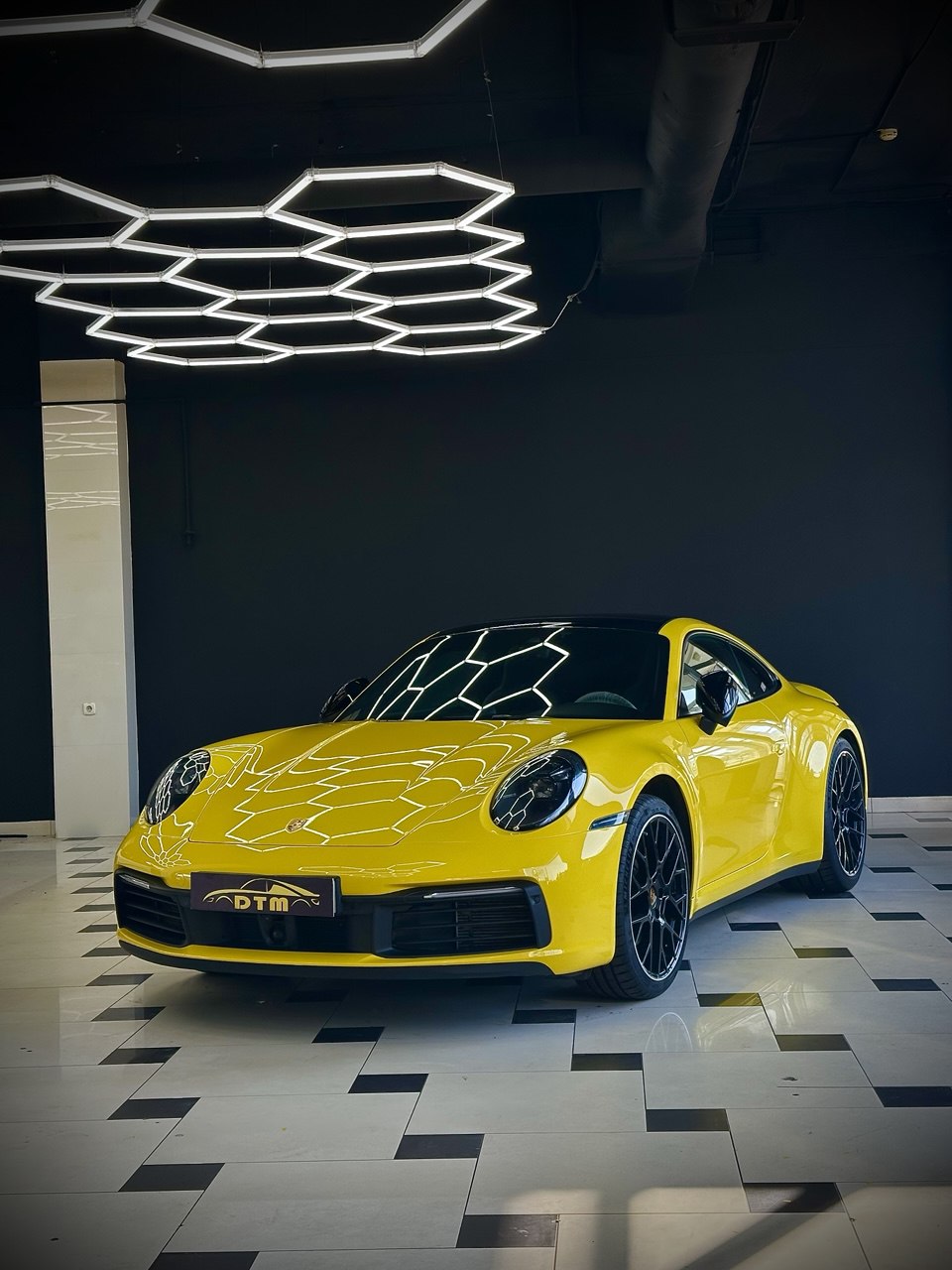 Porsche 911 тонировка стёкол