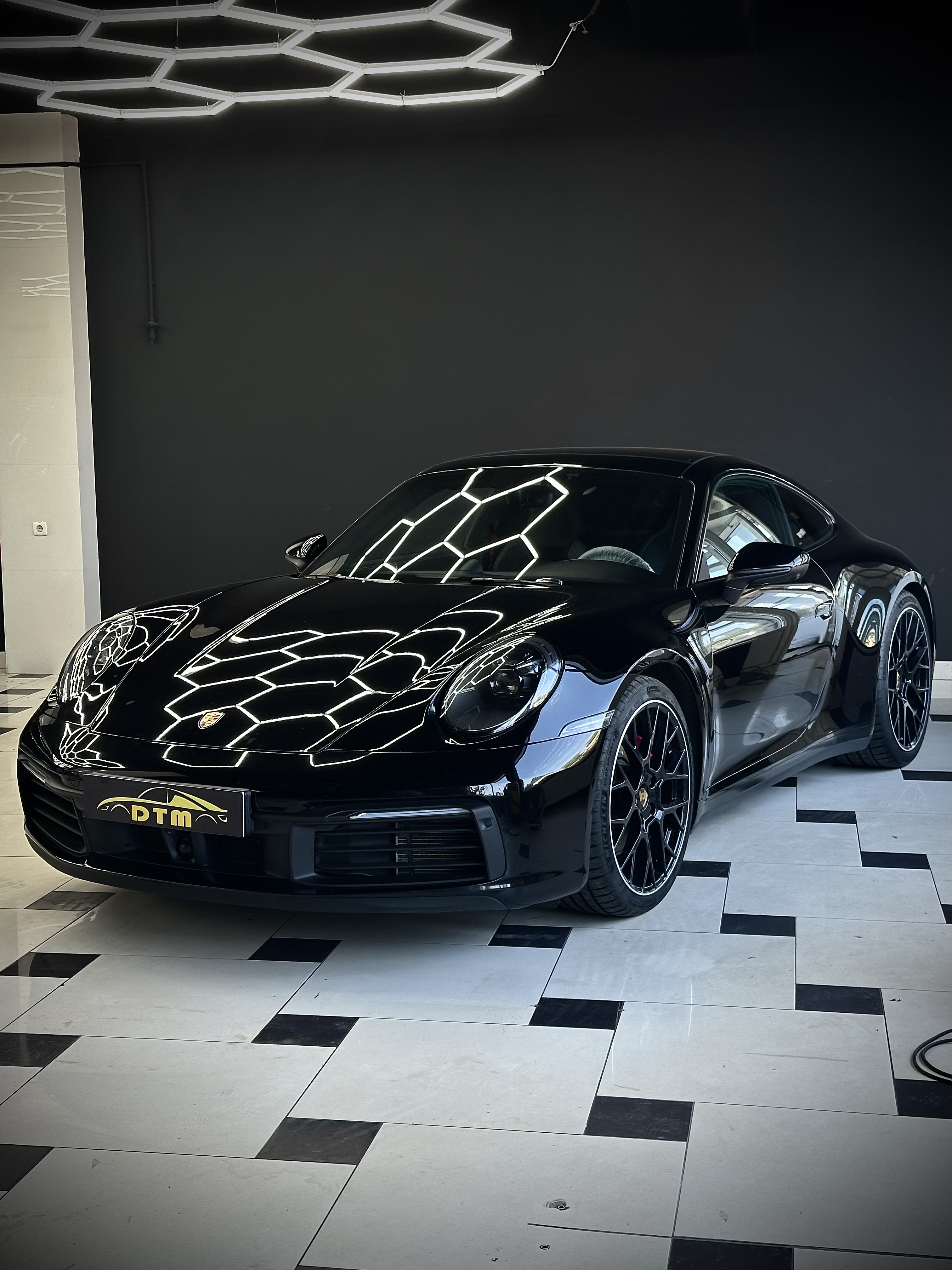 Porsche 911 тонировка стёкол
