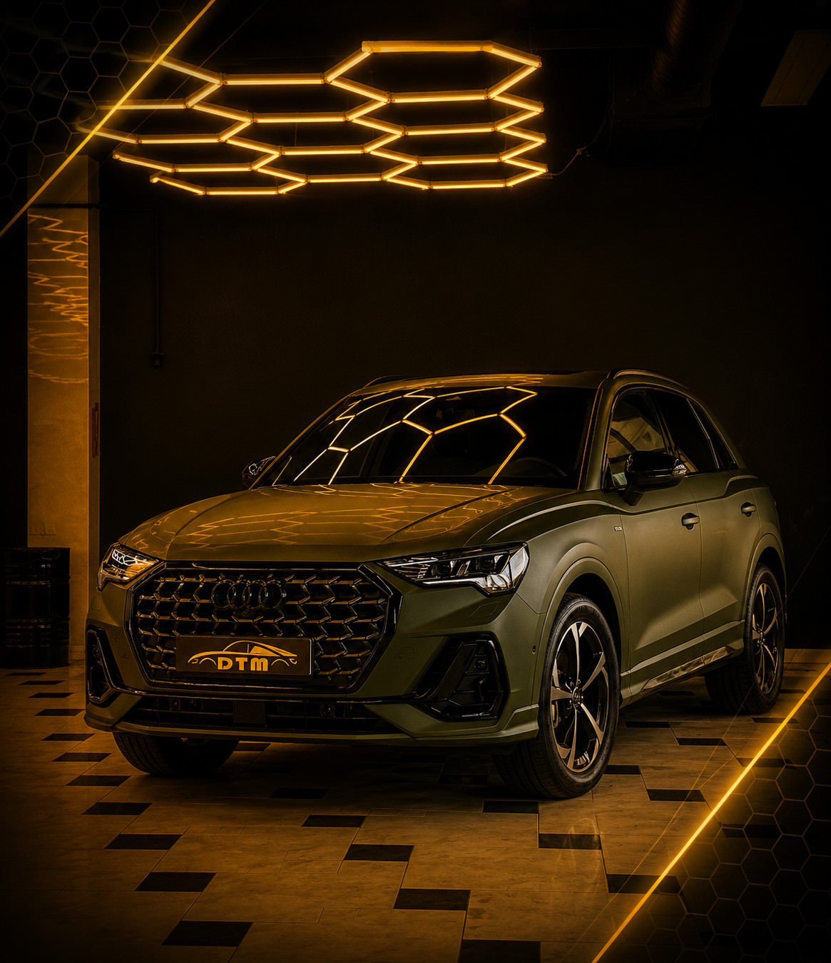 Audi Q3 получил новый облик и дополнительный комфорт после комплексного детейлинга